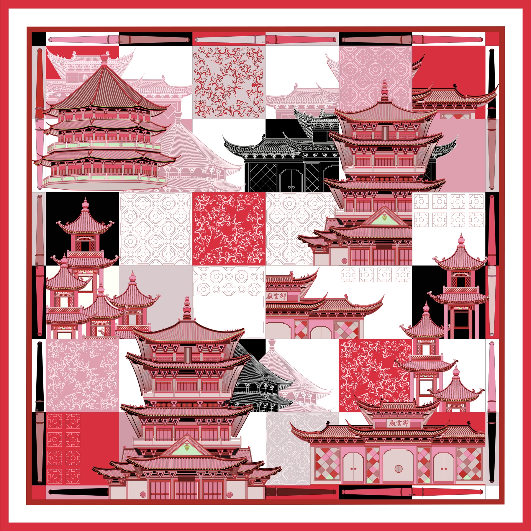 蓝阙录，平面图案 06