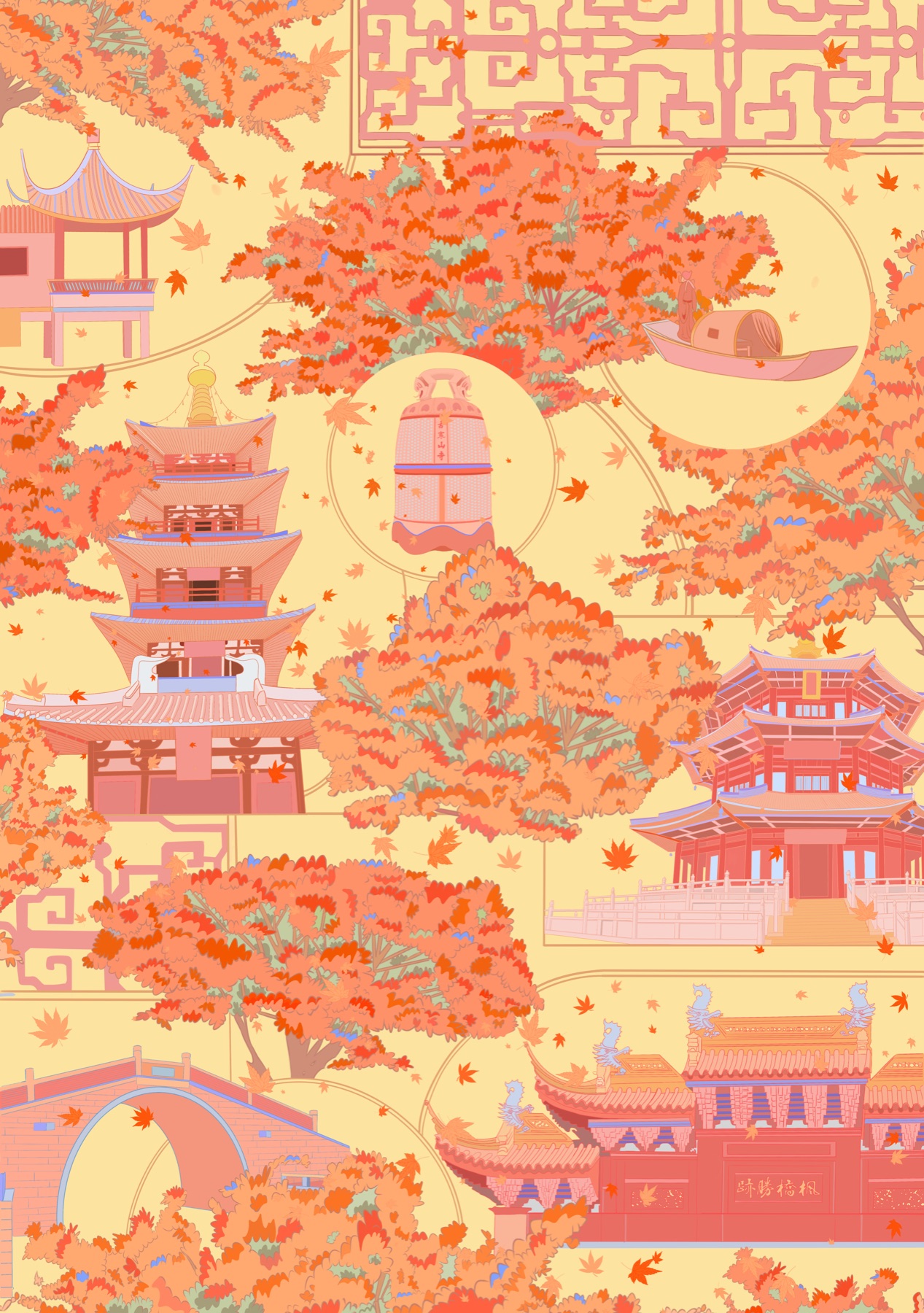 时空纹旅，姑苏秋色 / 平面图案 07
