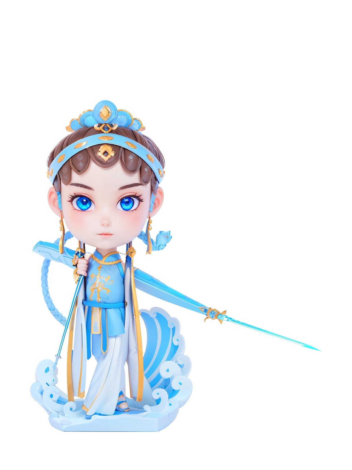 小青IP角色成品